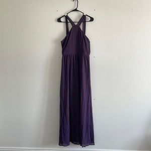 LuLu’s Maxi Dress Formal Womens Size XL Purple